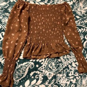 Off The Shoulder Long Sleeve (S)